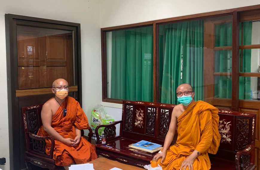 บริการวิชาการและแลกเปลี่ยนทัศนะเพื่อการบริหารวิชาการกับผู้อำนวยการหลักสูตรศาสนาเปรียบเทียบ มจร.