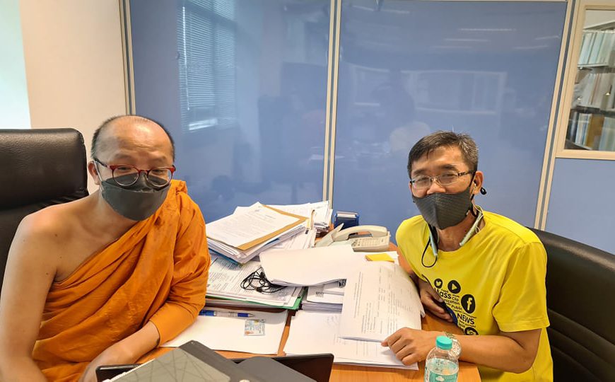 สถาบันวิจัยญาณสังวรเข่าร่วมเสนอโครงการต่อกองทุนพัฒนาสื่อปลอดภัยและสร้างสรรค์