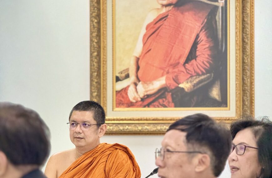 วันอังคารที่ ๓๑ มีนาาคม ๒๕๖๙ เวลา ๑๓.๓๐ น. พระวัฒนวชิรเมธี (ดร.) รองอธิการบดี ด้านวิจัยและบริการวิชา&hellip;